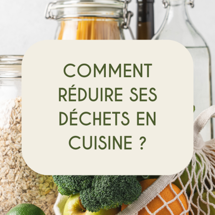 comment réduire ses déchets en cuisine