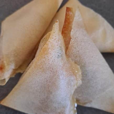 recette bricks jambon fromage