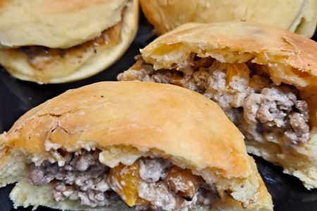 recette buns viande hachée et poivron