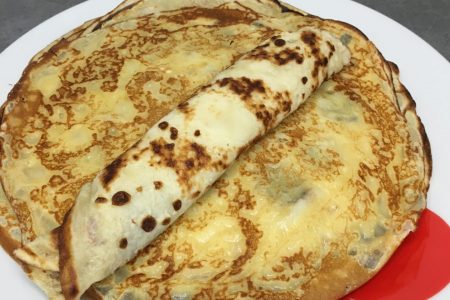 crepe sans lactose à la banane