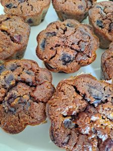 muffin zéro gaspi à la cerise