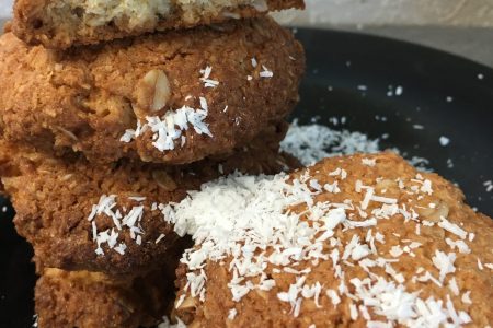 Biscuits coco flocons d'avoine