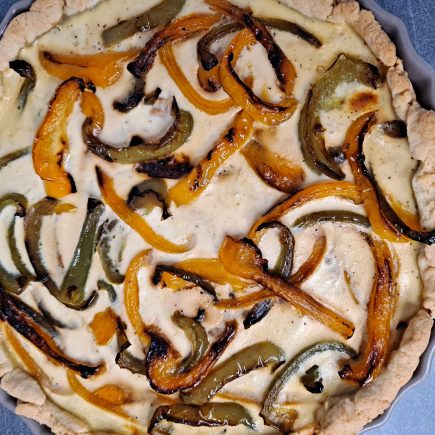 quiche au thon et aux poivrons