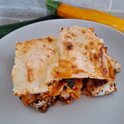 lasagnes aux courgettes et au poulet