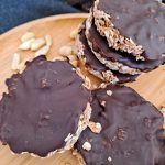 Palets avoine, cacahuète et chocolat sans cuisson