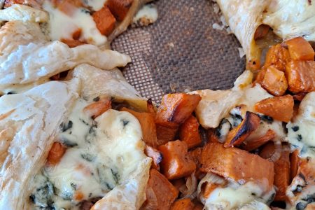 couronne de patates douces à la fourme d'Ambre