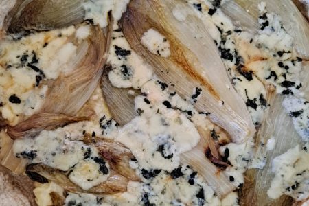tarte endives et roquefort