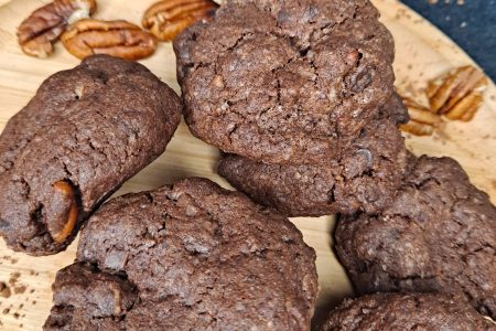 Cookie chocolat noix de pécan