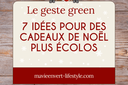astuces pour des cadeaux de noel plus écolo