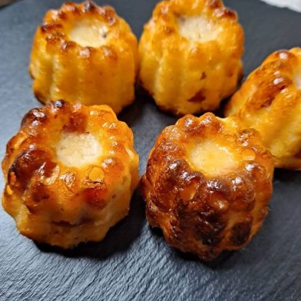 cannelé chèvre et chorizo