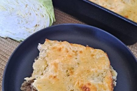 Lasagne au chou blanc et boeuf haché