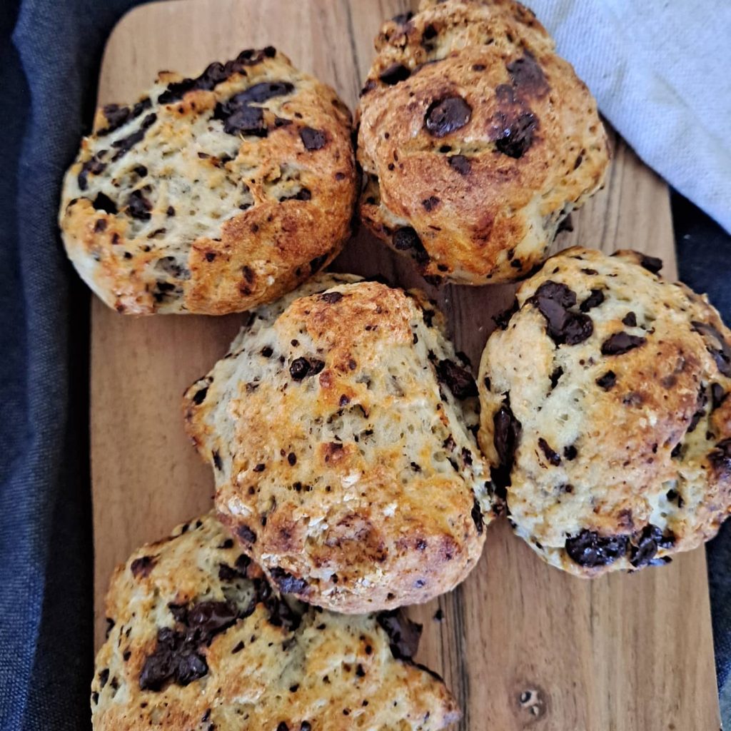 Briochette healthy aux pépites de chocolat