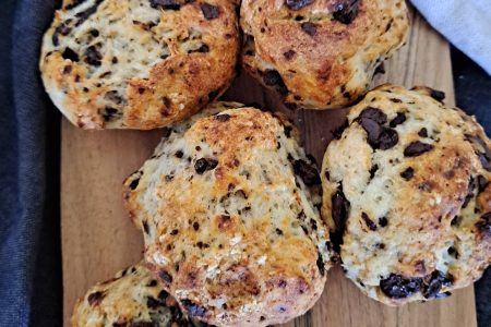 Briochette healthy aux pépites de chocolat