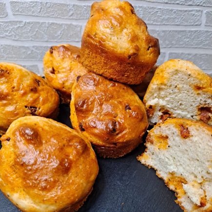 muffin chorizo parmesan