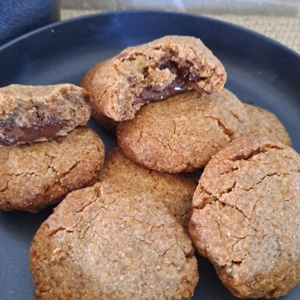 Biscuit purée d'amande et chocolat
