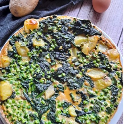 frittata aux épinards