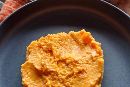 purée carottes patates douces