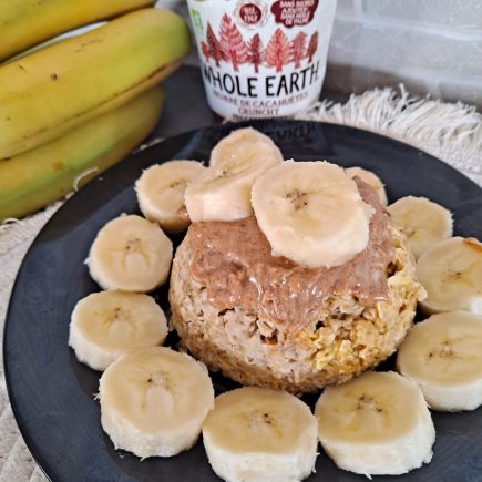 bowl cake choco banane