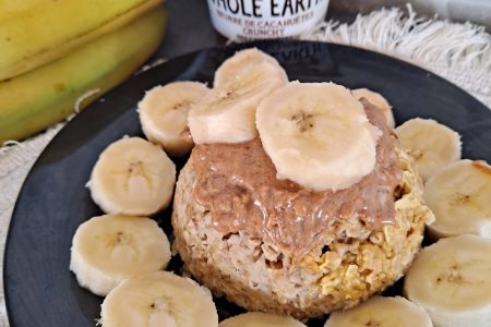 bowl cake choco banane