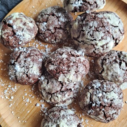 recette facile des crinkles au chocolat
