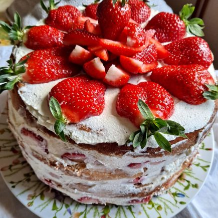 naked cake aux fraises
