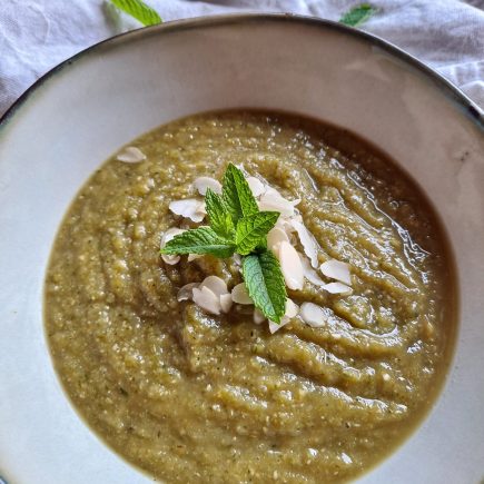 gazpacho de brocoli et courgette