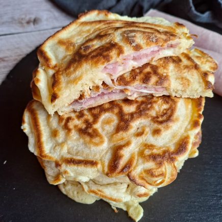 pancake jambon fromage
