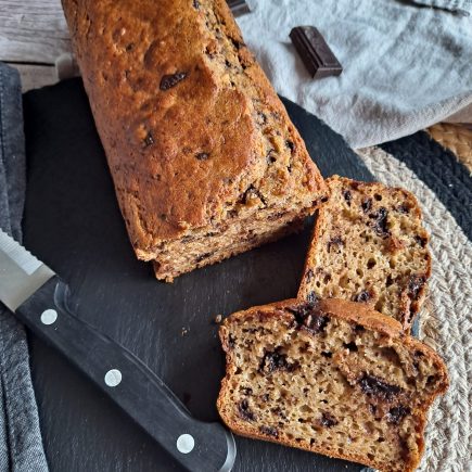 Cake pomme, chocolat et cannelle