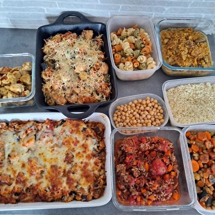 menu batch cooking aout