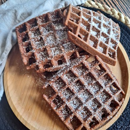 gaufre brownie