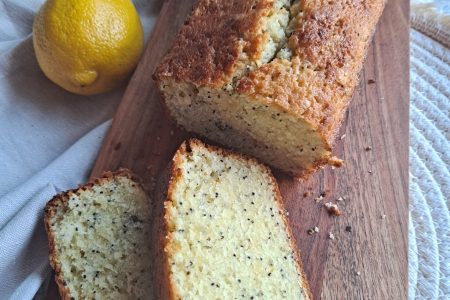 Quatre quarts citron pavot