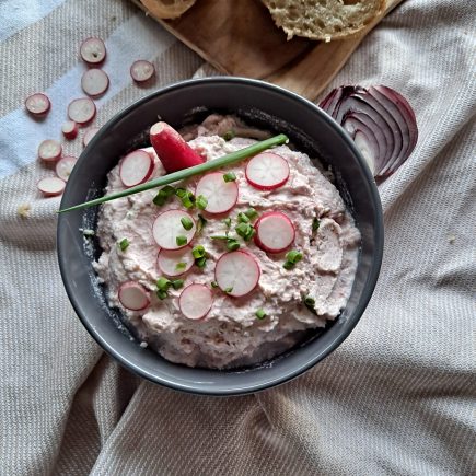 Tartinade radis mascarpone