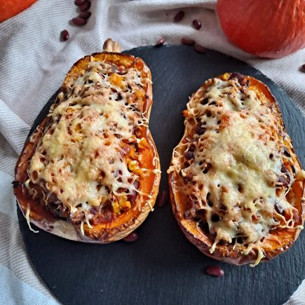 butternut farci à la mexicaine