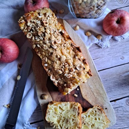 Cake pomme noisette