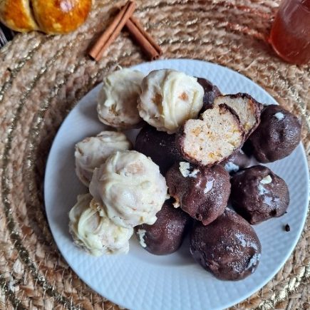 truffes à la citrouille enrobées de chocolat