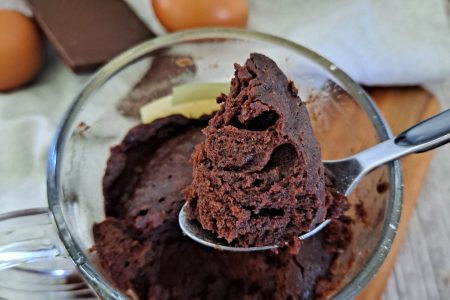 mug cake facile chocolat et banane