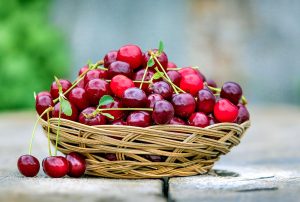 crumble aux cerises