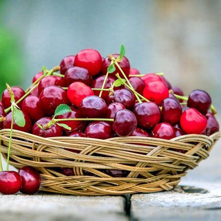 crumble aux cerises
